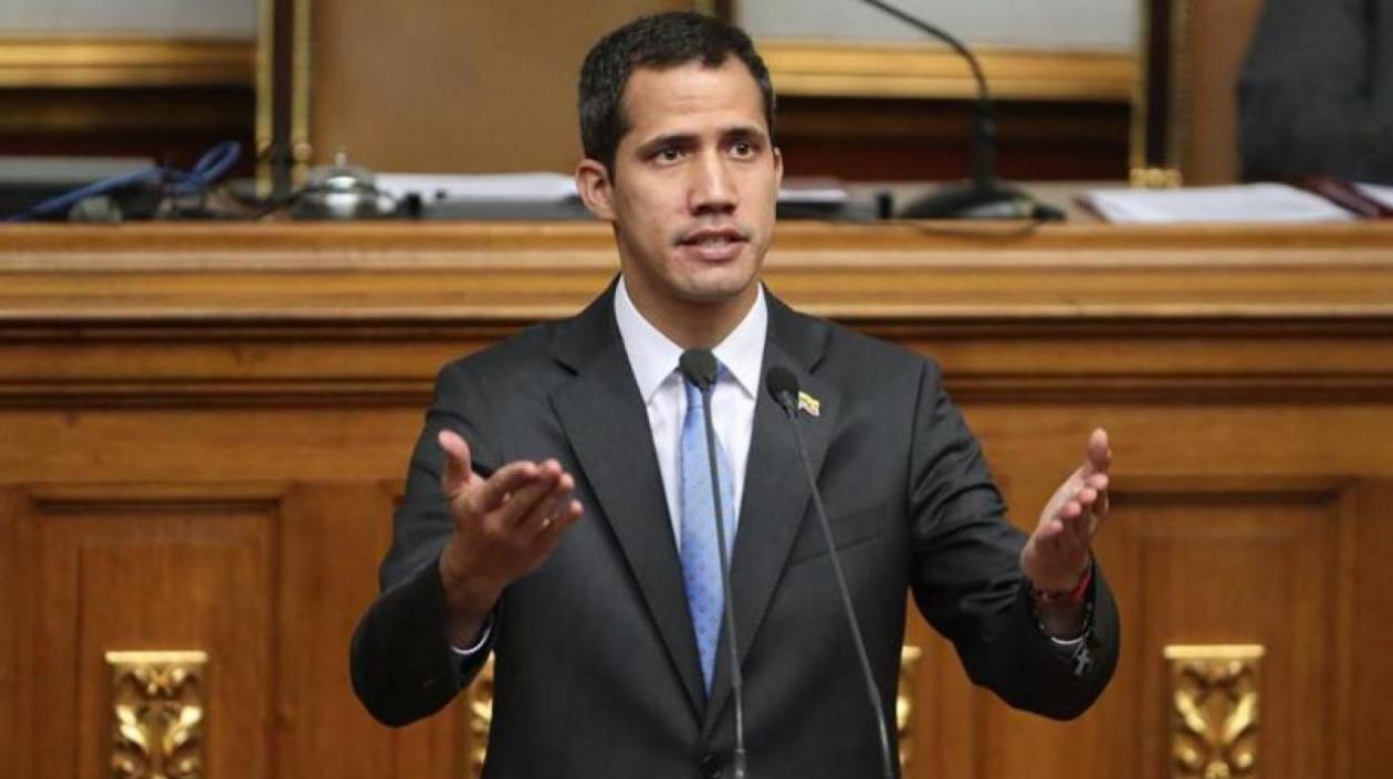 El líder opositor Juan Guaidó.