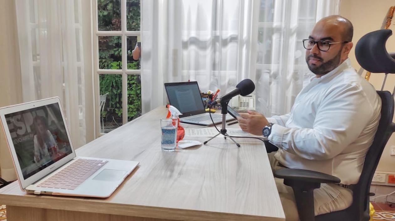 El director de la CRA, Jesús León Insignares.