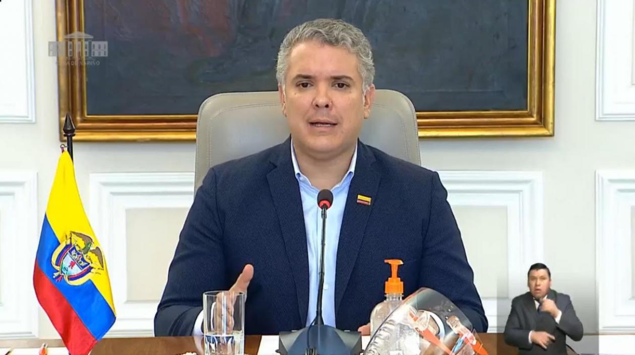 Iván Duque, Presidente de Colombia.