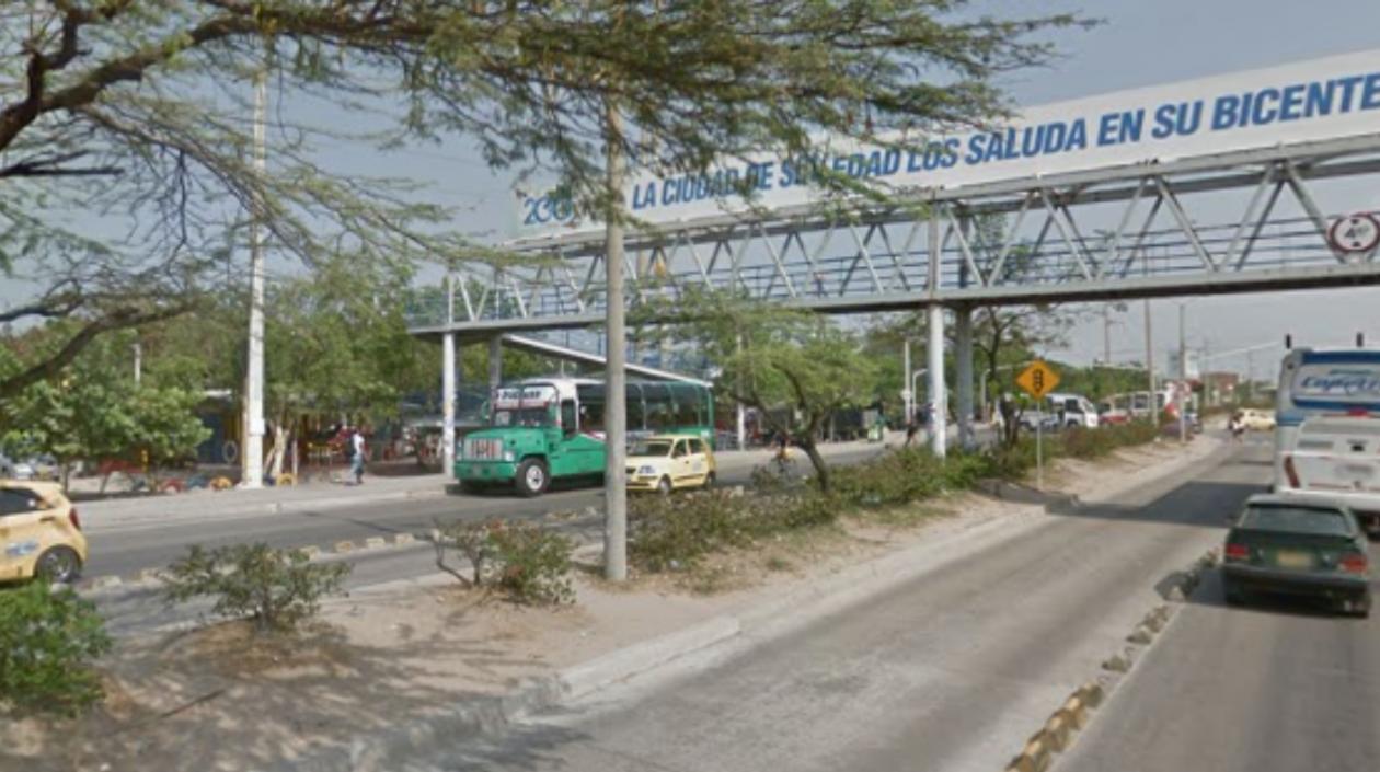 Buses urbanos en Soledad.