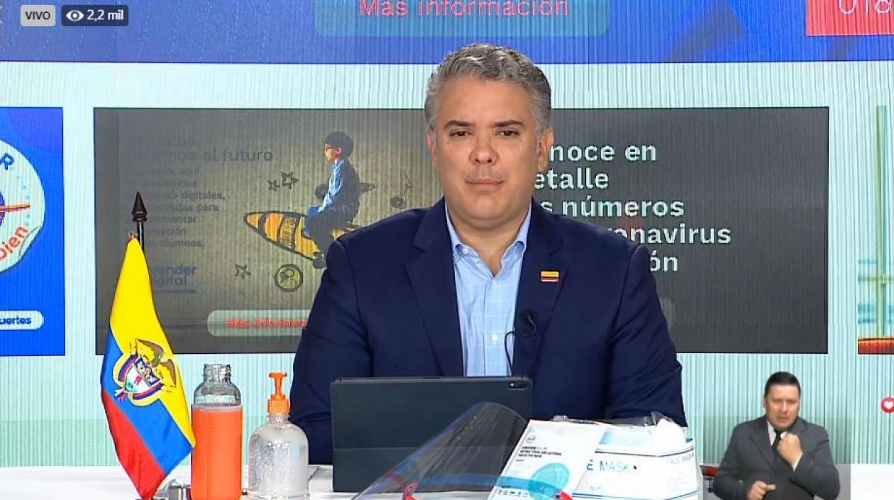 Presidente Iván Duque.