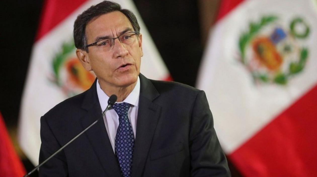 Presidente de Perú, Martín Vizcarra.