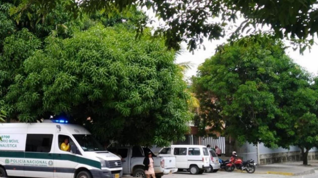 El cuerpo fue llevado a Medicina Legal.