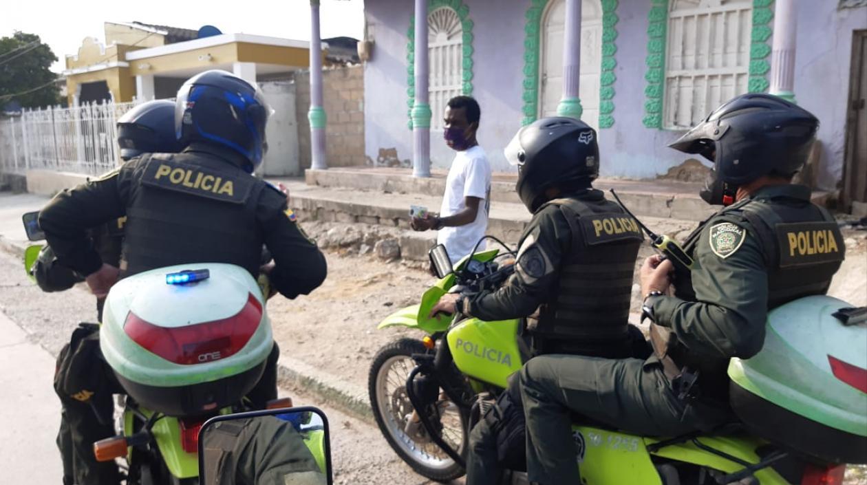 Imagen del operativo.