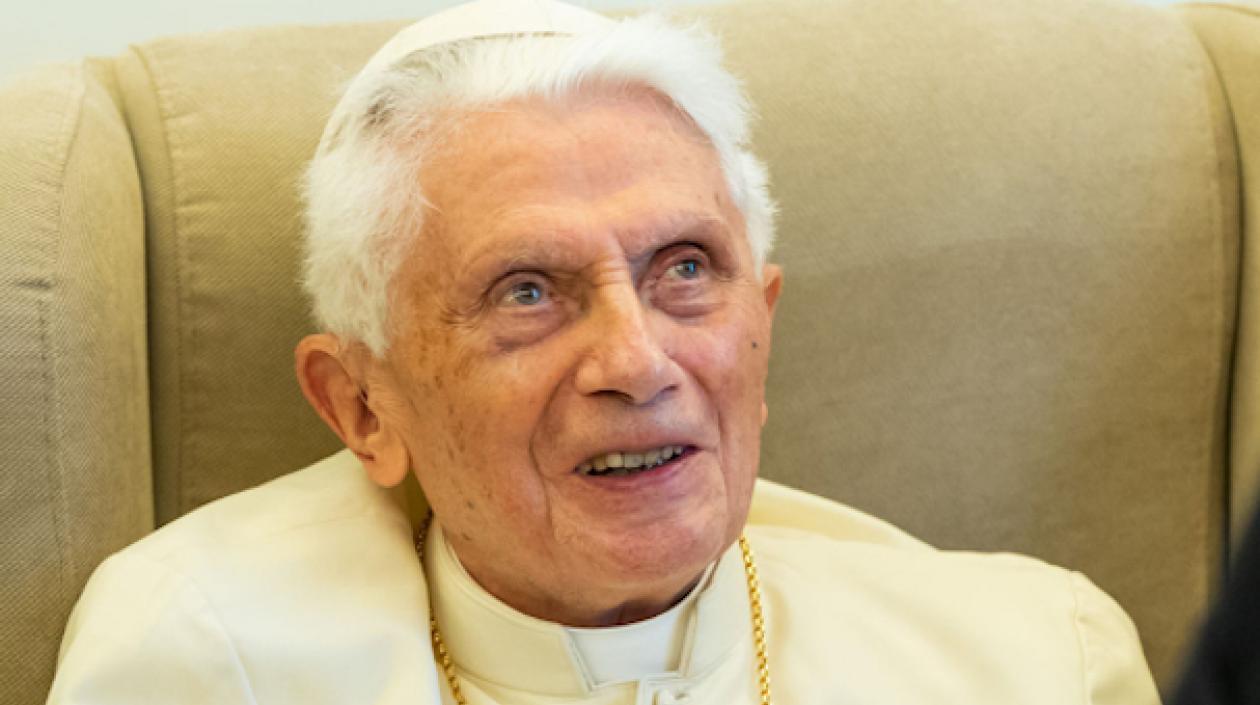 El Papa emérito Benedicto XVI.