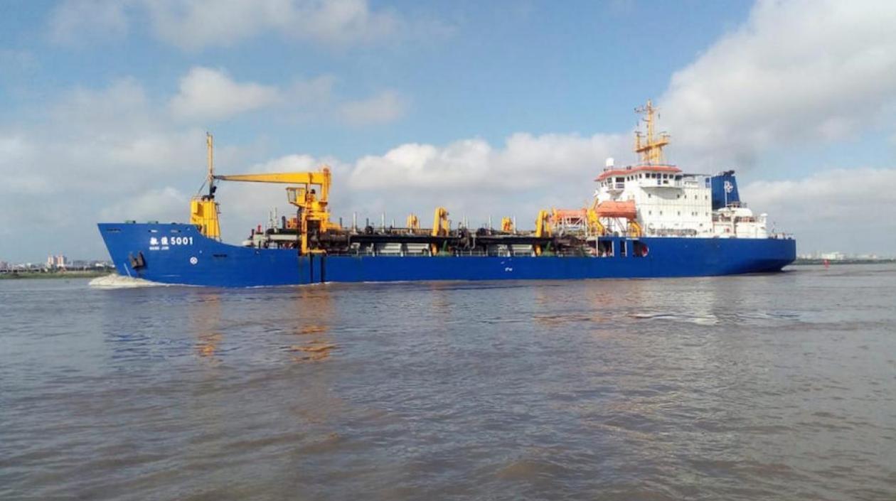 La draga Hang Jun 5001.