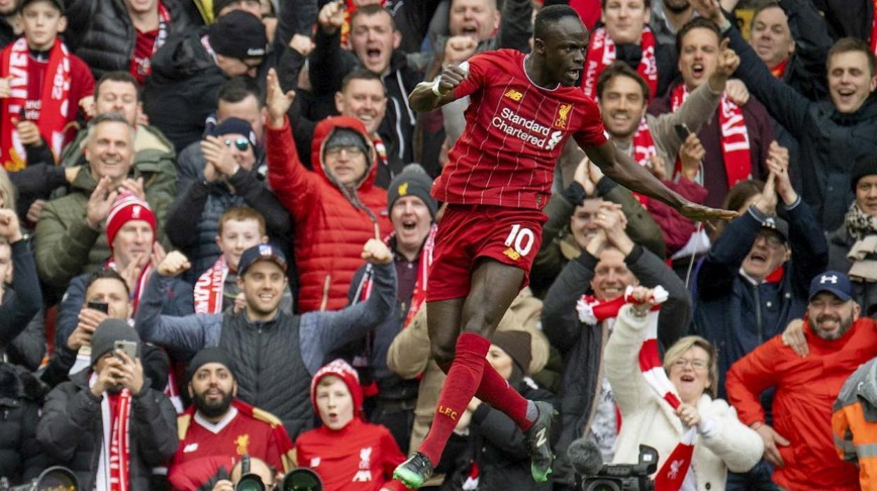 El delantero Sadio Mané.