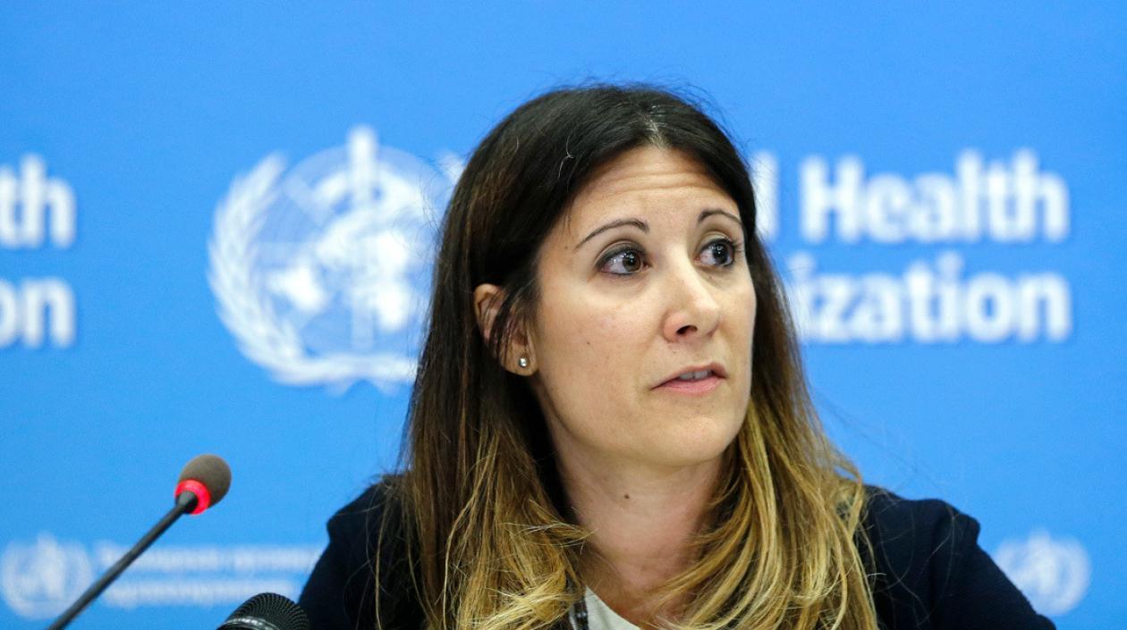María Van Kerkhove,  jefa del Departamento de Enfermedades Emergentes de la OMS.