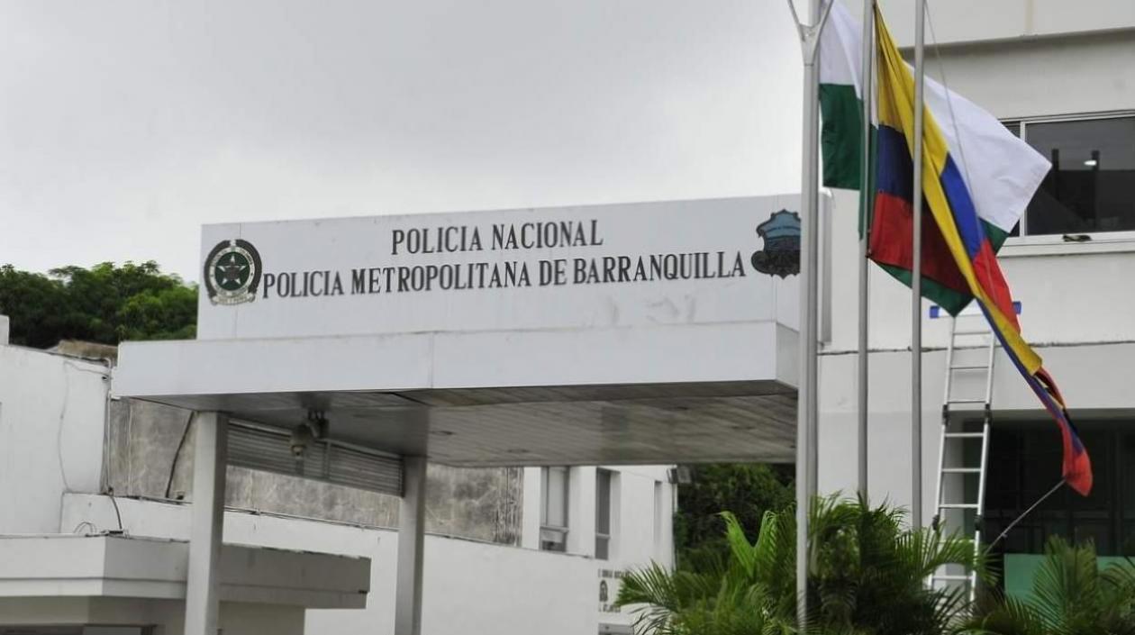 Comando de la Policía Metropolitana de Barranquilla.