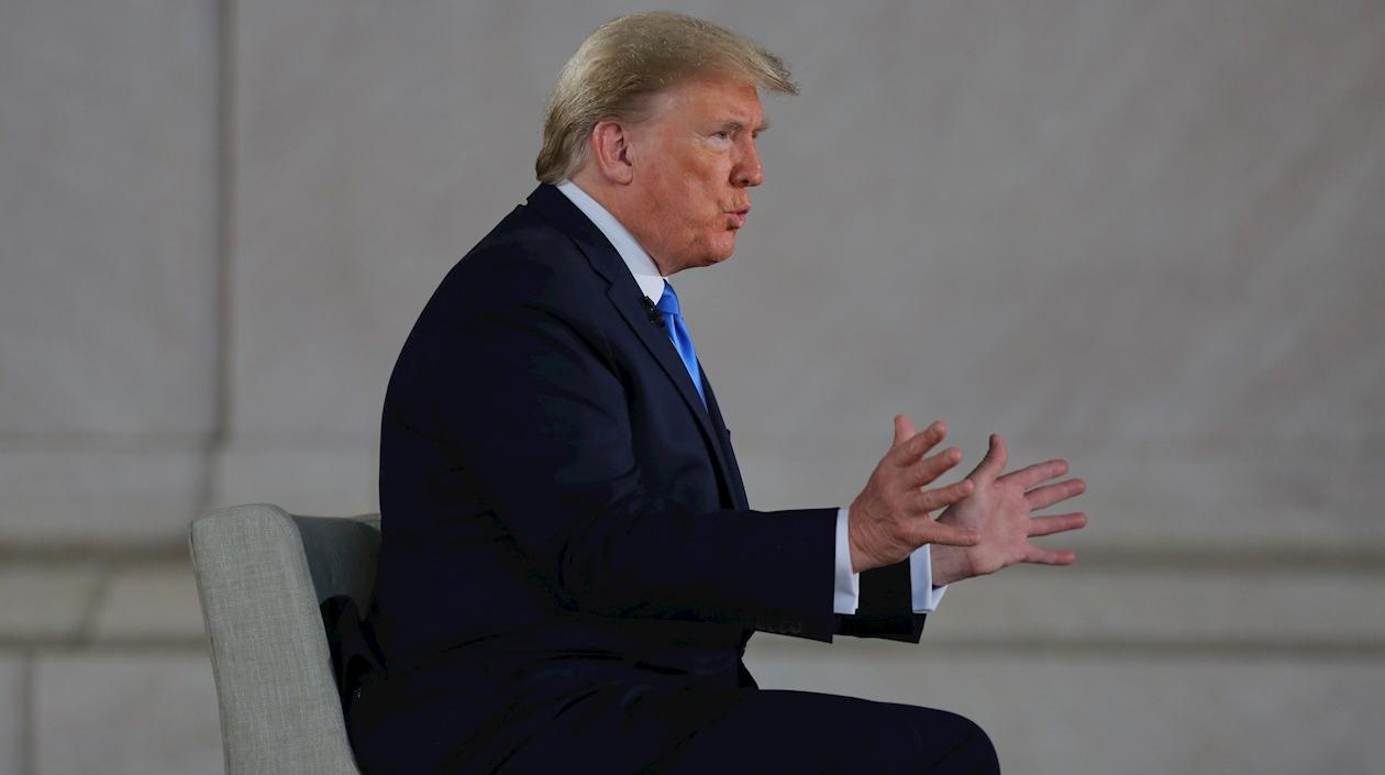 Donald Trump, presidente de los Estados Unidos.