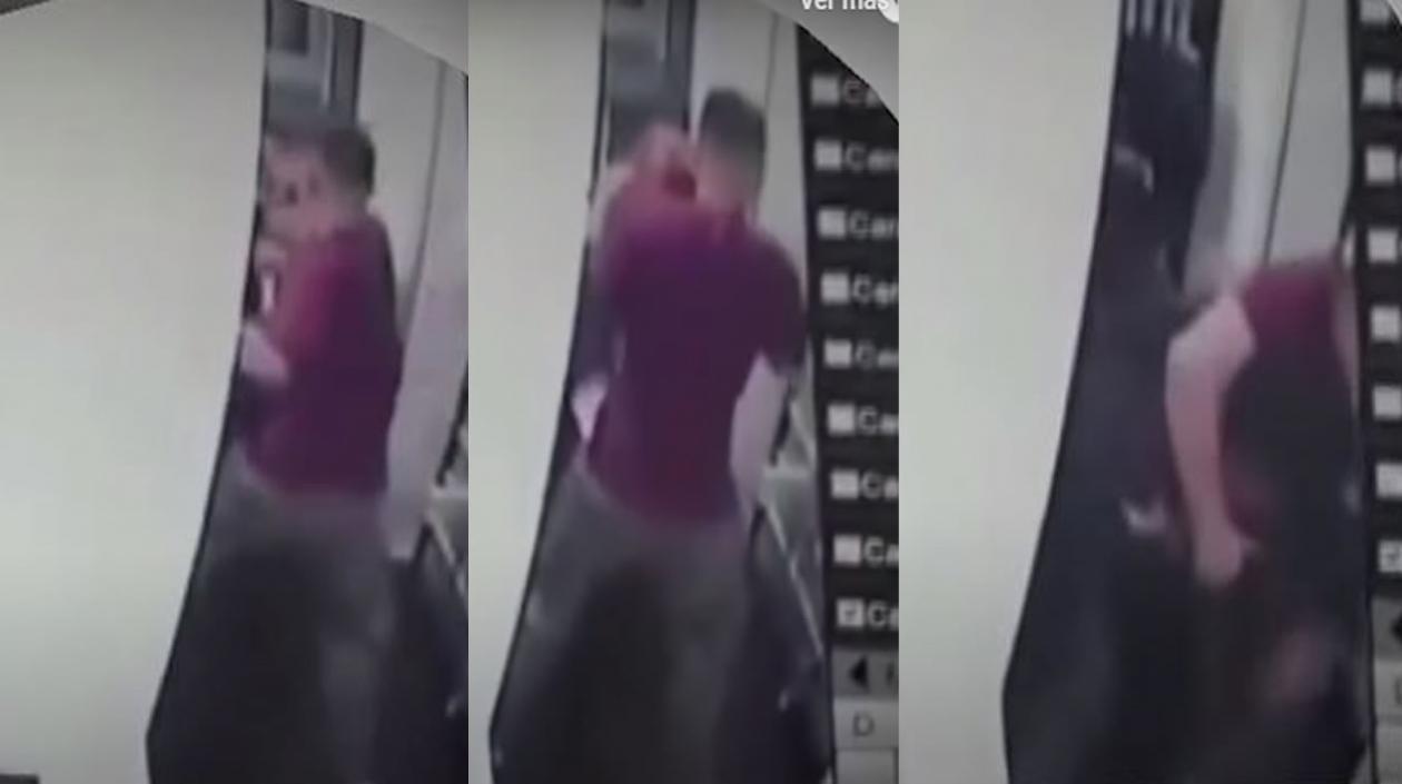 Agresión al vigilante.