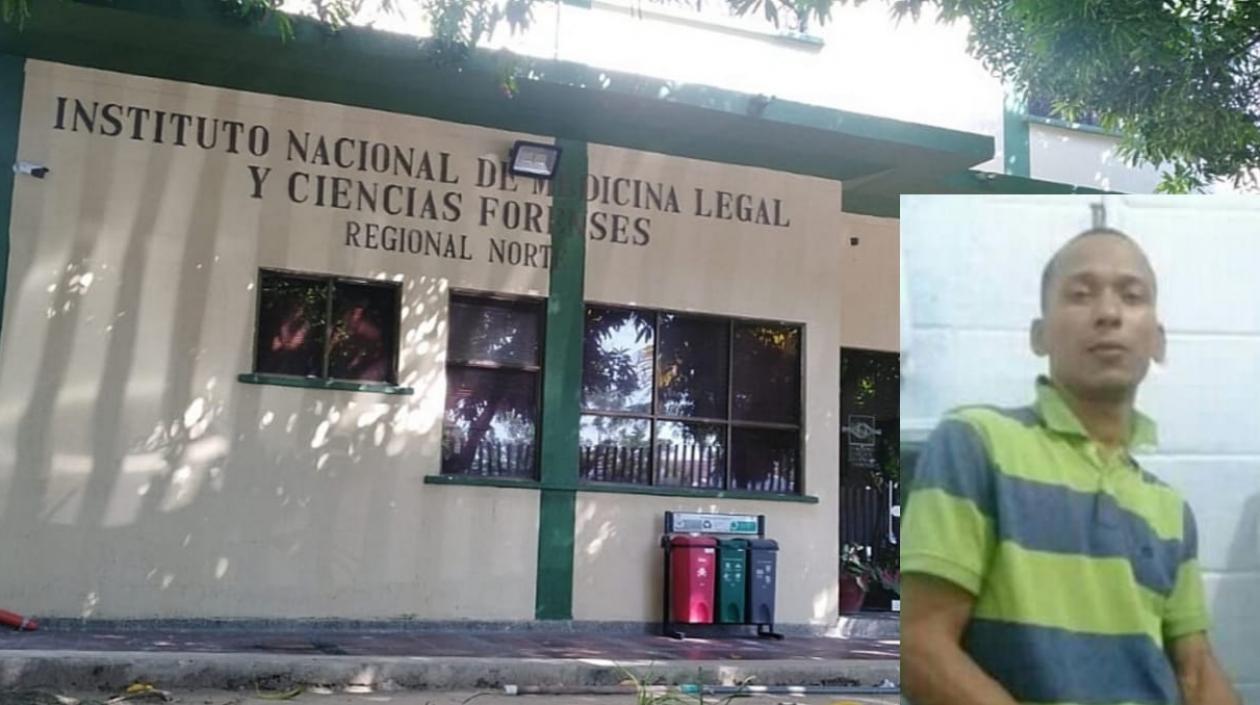 El cuerpo de José Antonio Mantilla Hernández fue llevado a Medicina Legal.