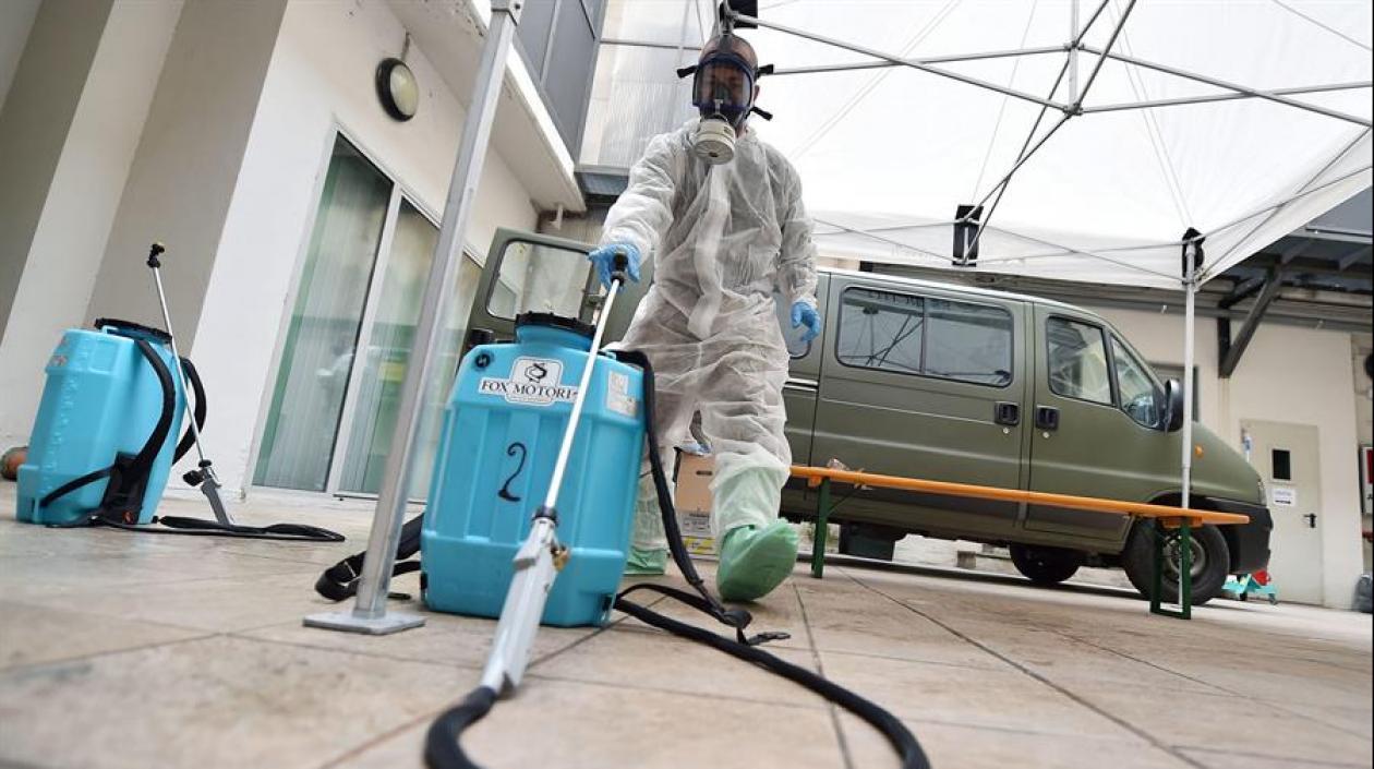 La limpieza de las calles ha sido prioridad en Italia.