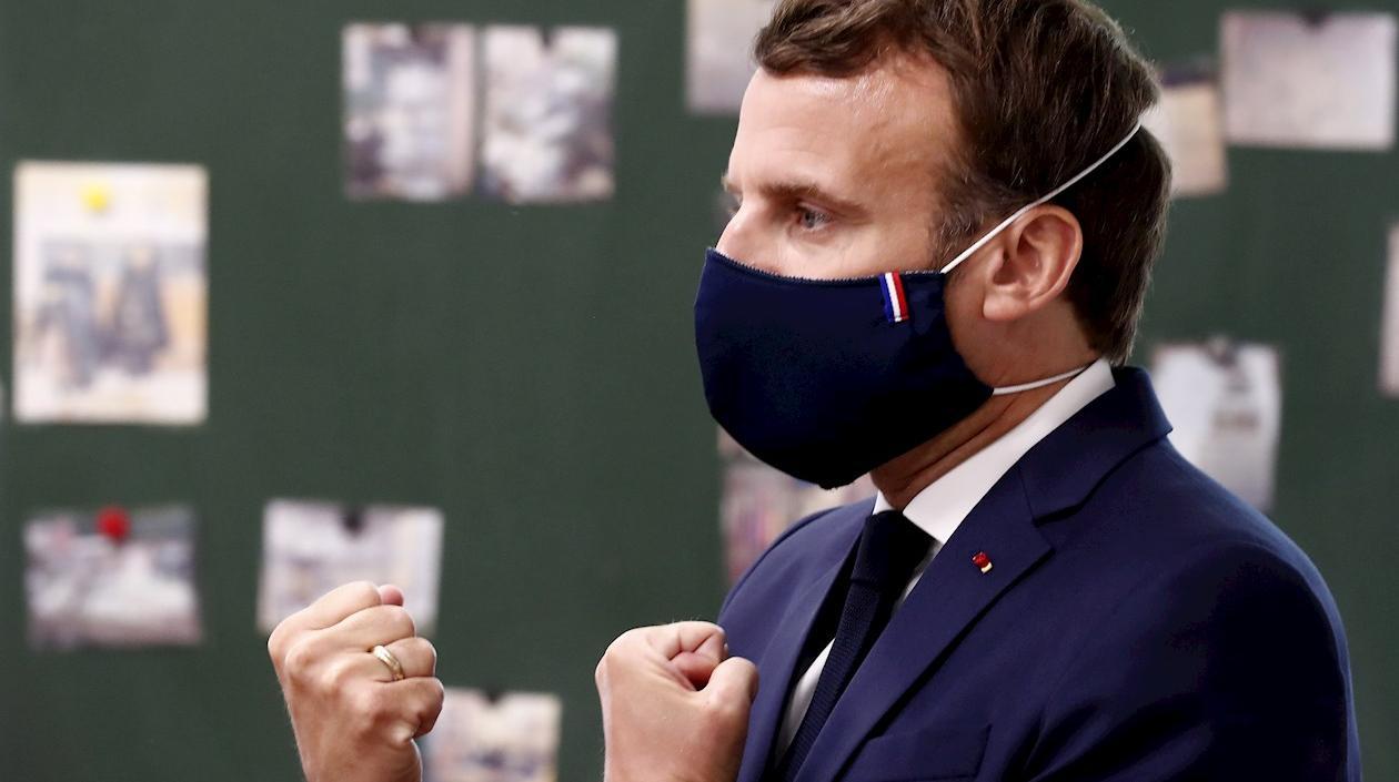 Emmanuel Macron, presidente de Francia.