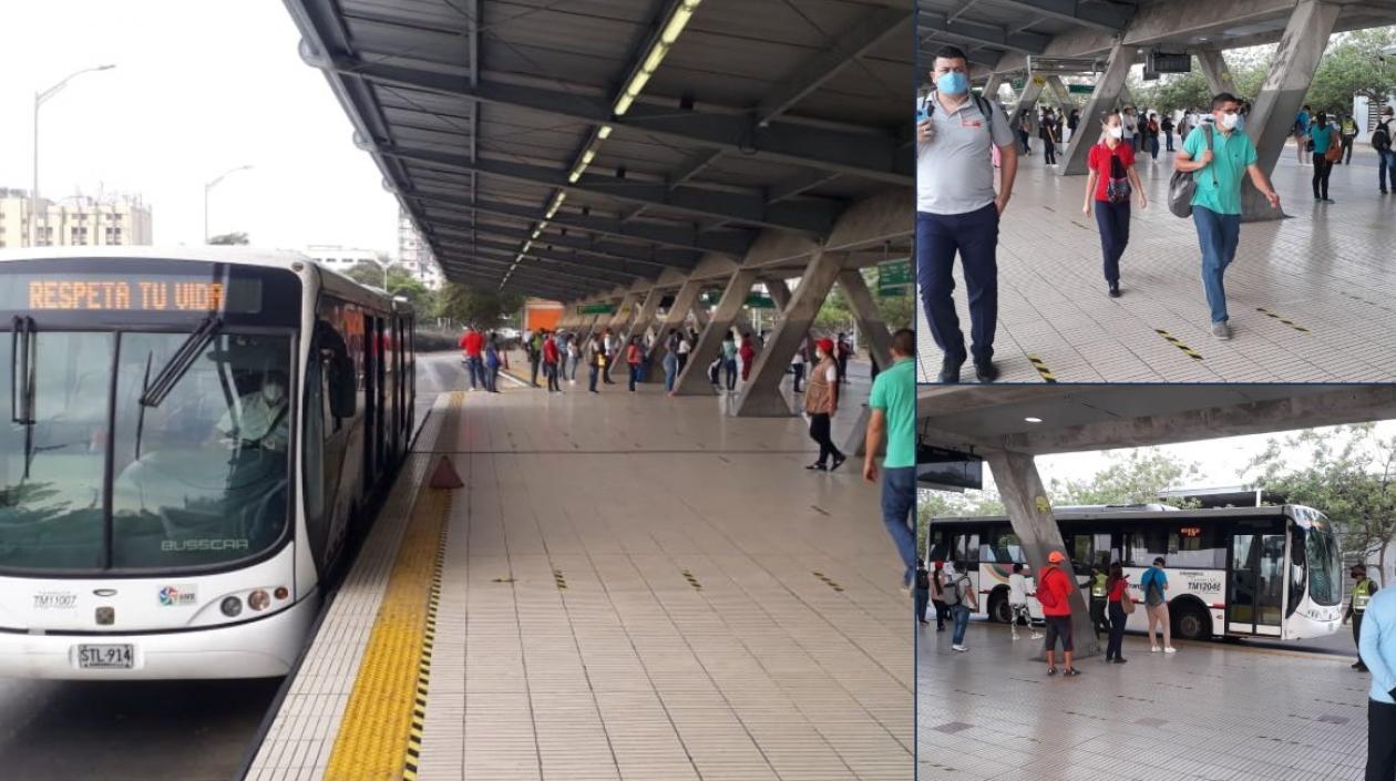 Menos congestión en Transmetro.