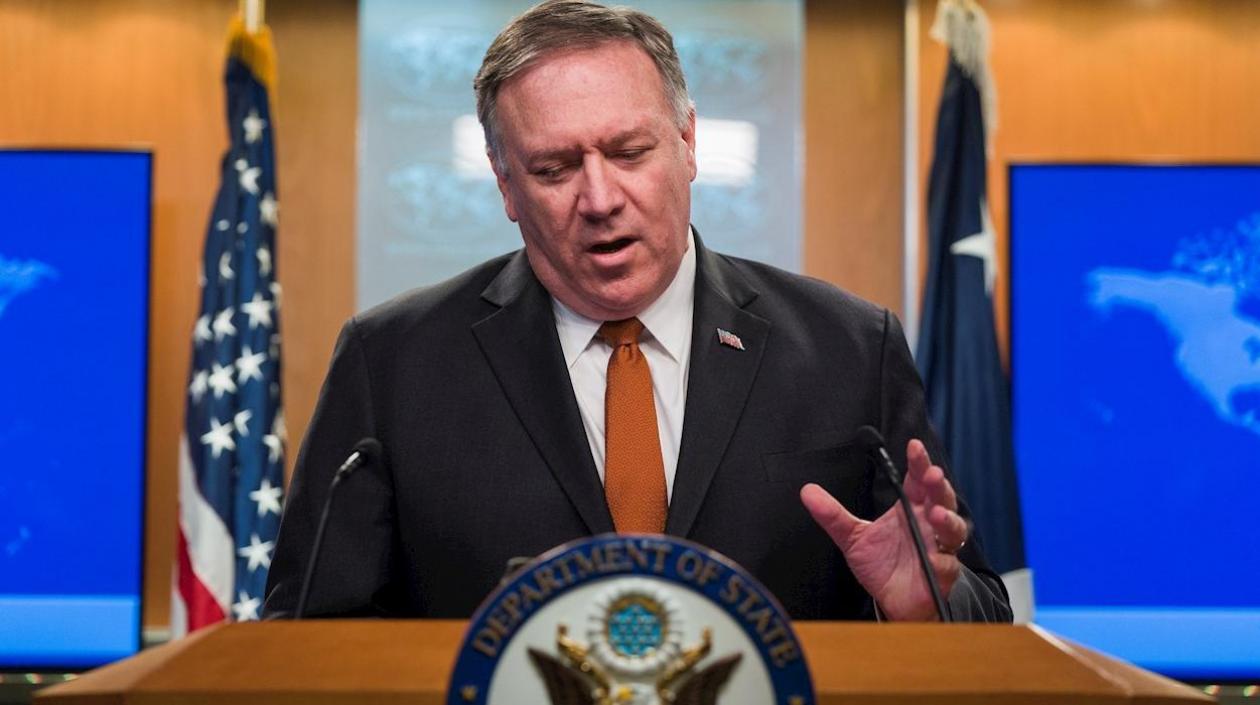 El secretario de Estado de EE.UU., Mike Pompeo.