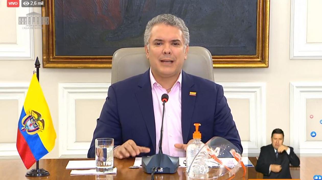 Presidente Iván Duque.