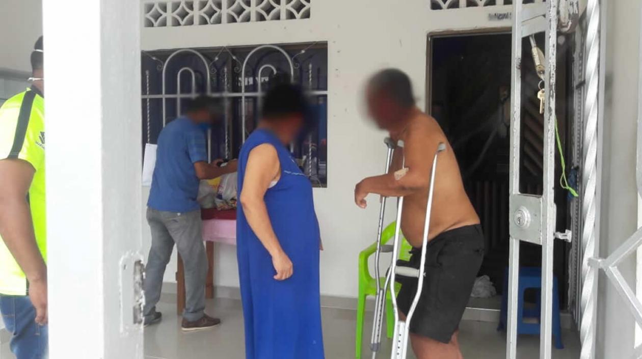 Familia pide atención a venezolanos con Covid-19 en Barranquilla.