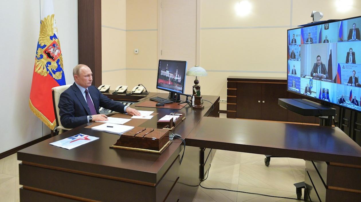 El presidente de Rusia, Vladímir Putin.