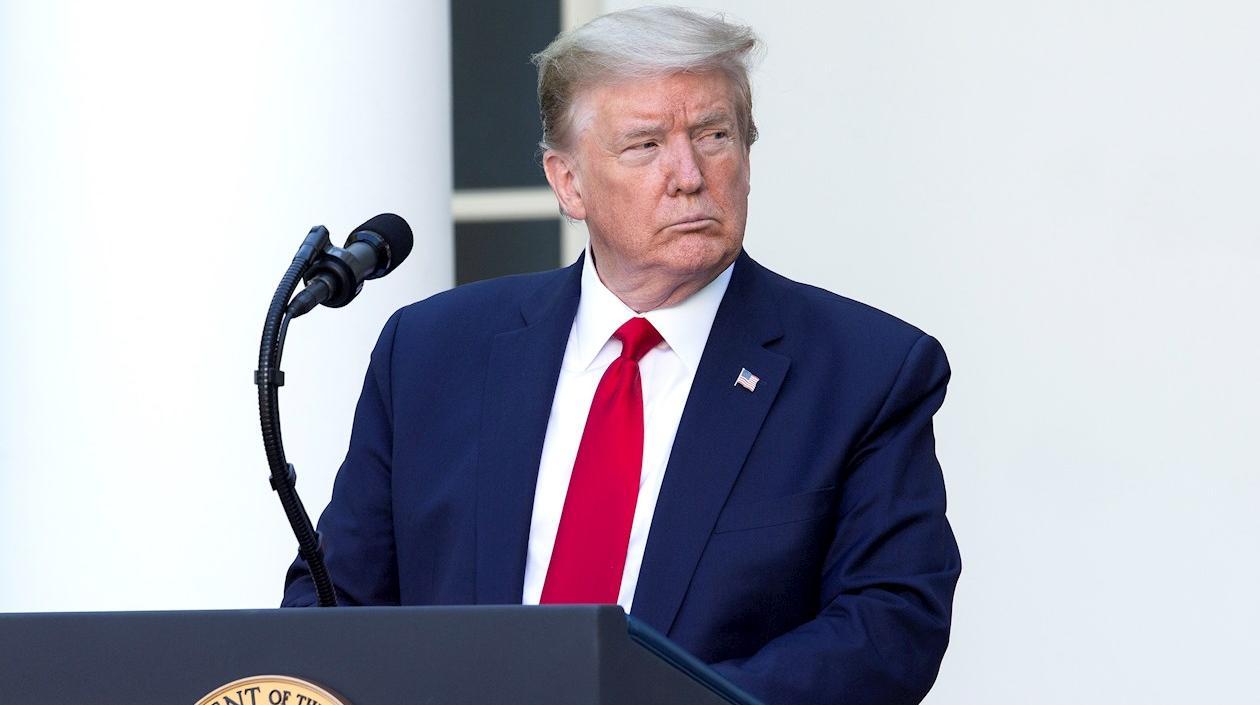 Donald Trump, presidente de los Estados Unidos.