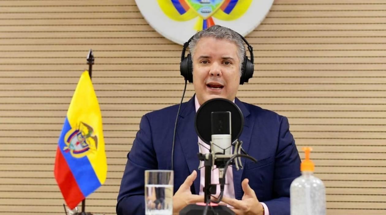 El Presidente de la República, Iván Duque.