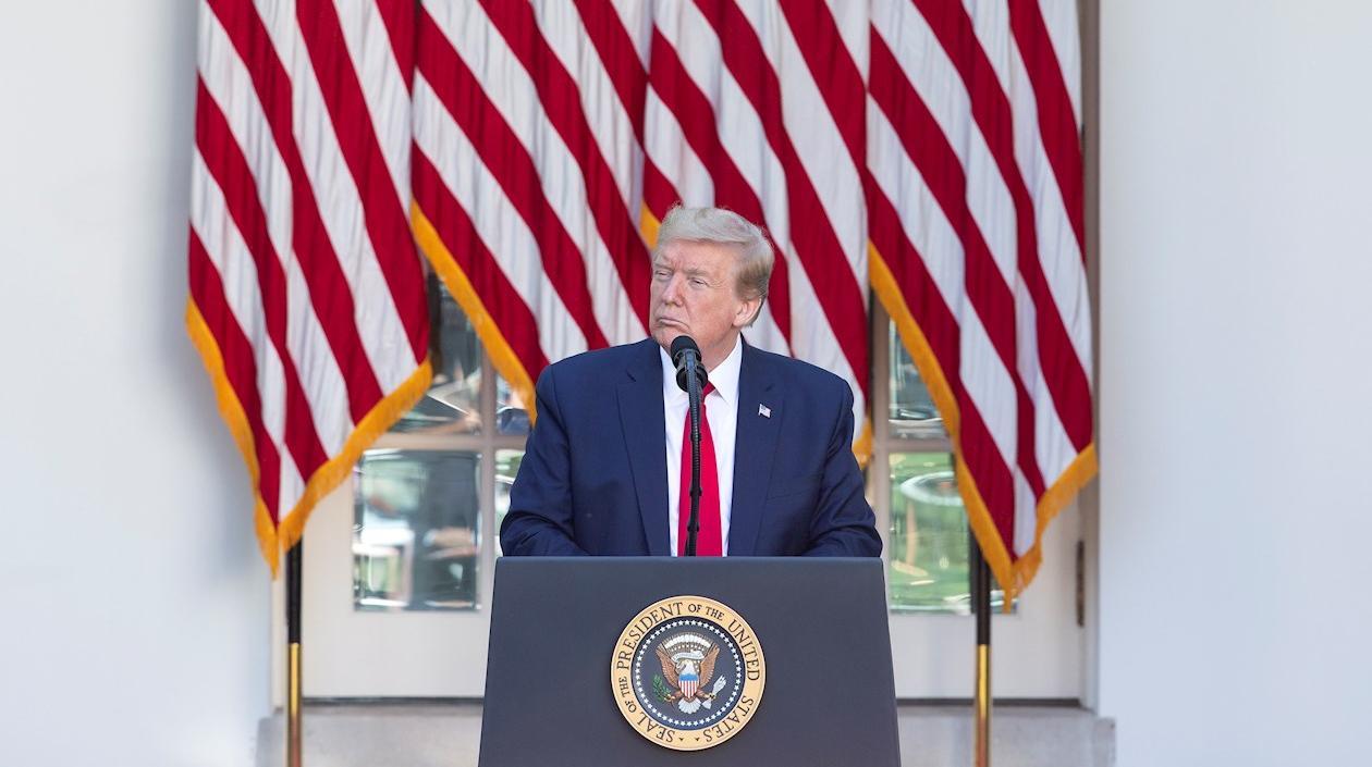 Donald Trump, presidente de los Estados Unidos.