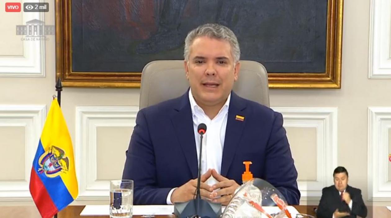 Iván Duque, Presidente de Colombia.