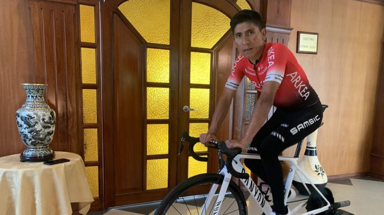 Nairo Quintana, ciclista colombiano.