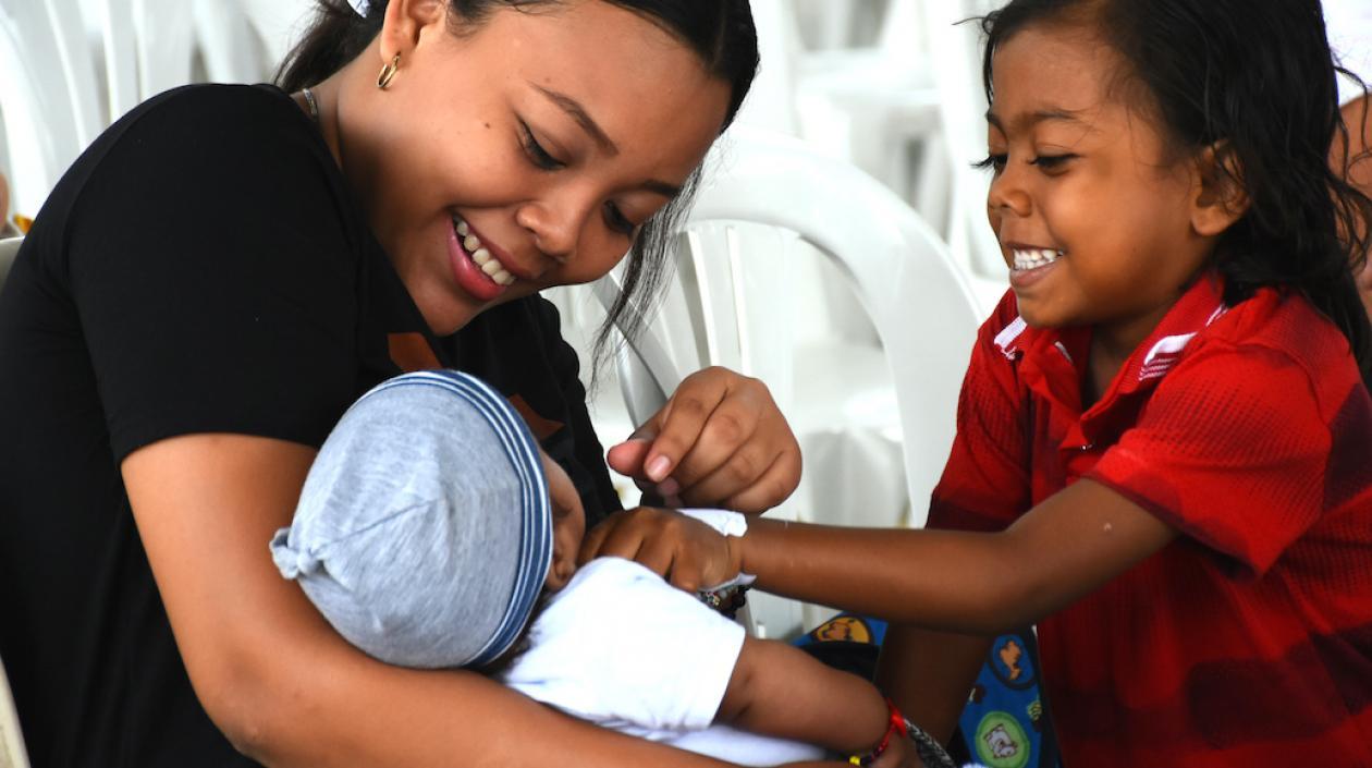 El incalculable amor de madre.