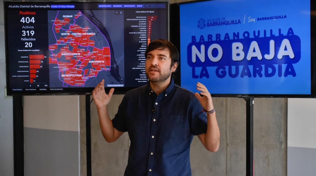 Jaime Pumarejo Heins, Alcalde de Barranquilla.