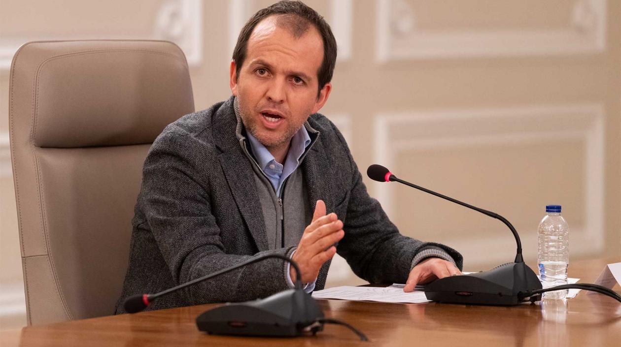 El Ministro del Deporte, Ernesto Lucena.