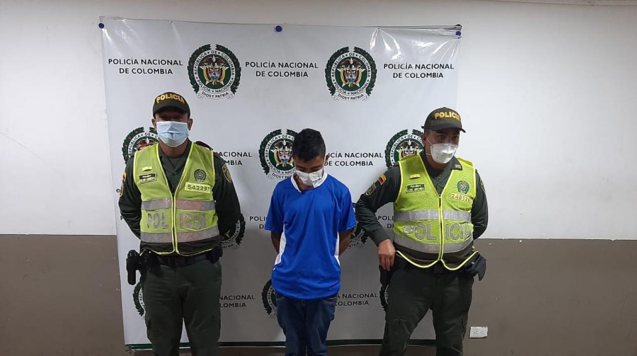 Dalmiro Rafael Carrillo Peña fue capturado por la Policía.