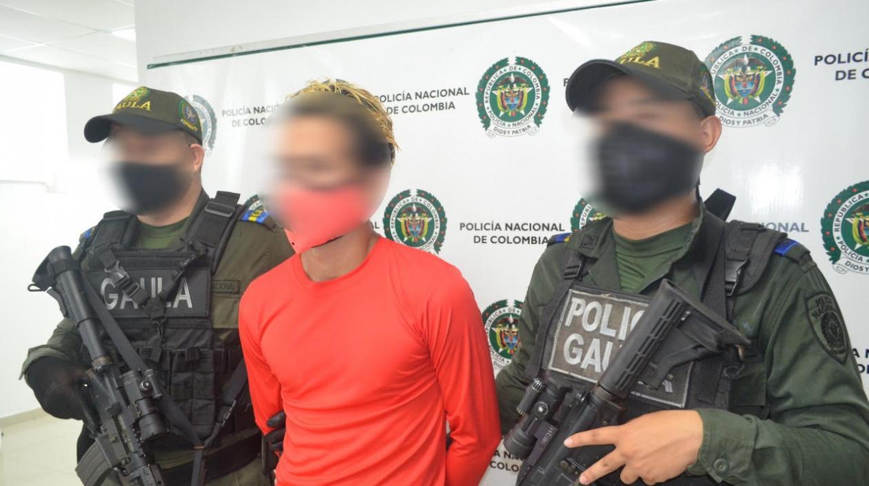 Domiciliario venezolano capturado.