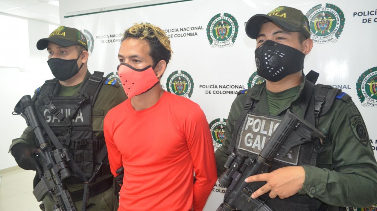 Pedro Miguel Ordóñez Peña, el domiciliario capturado por extorsión
