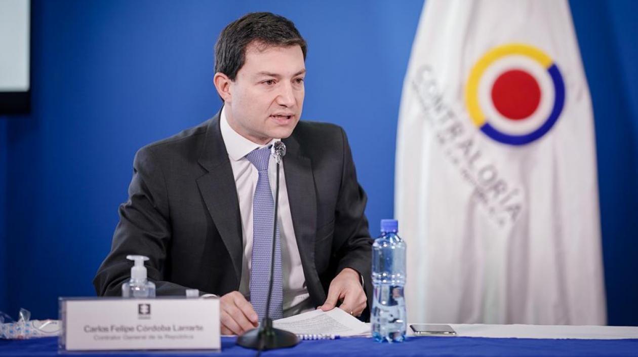 Carlos Felipe Córdoba Larrarte, Contralor General de la República.