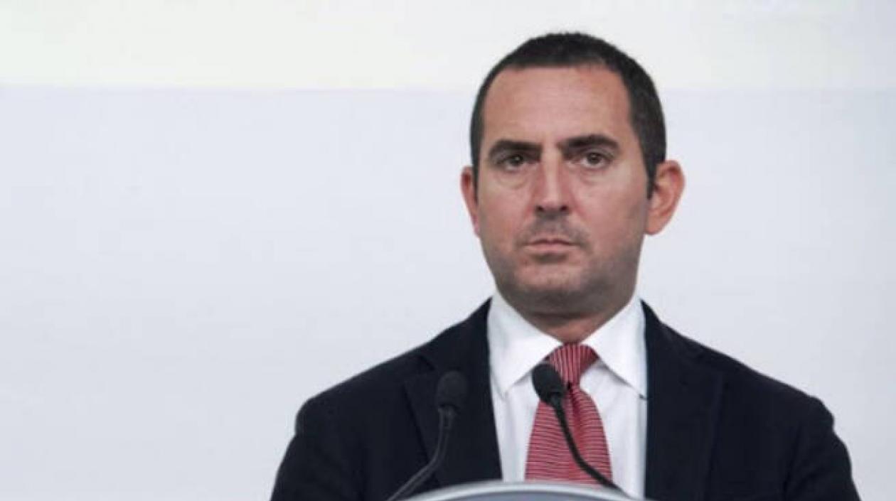 Vincenzo Spadafora, ministro del Deporte italiano.