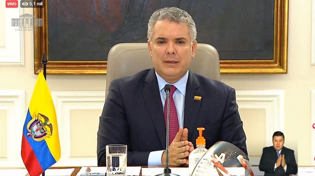 Presidente Iván Duque.