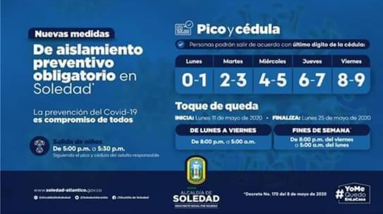 Este es el pico y cédula de Soledad.