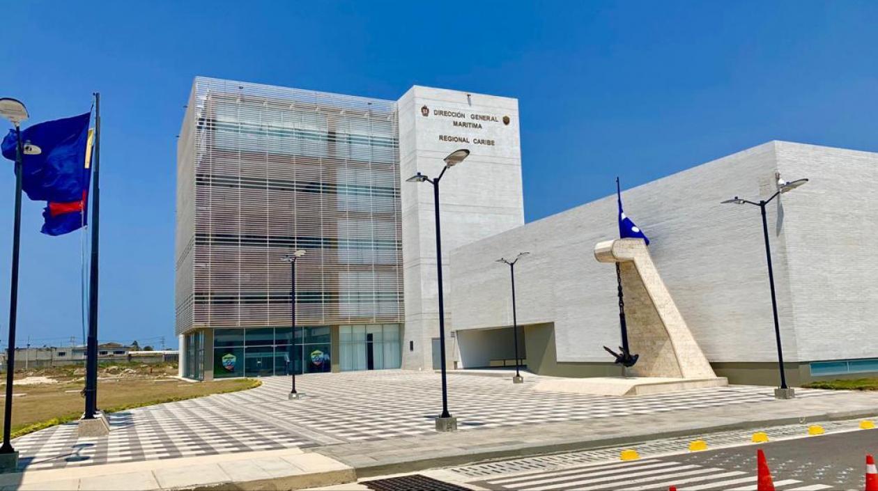 Sede de la Capitanía de Puerto en Barranquilla.