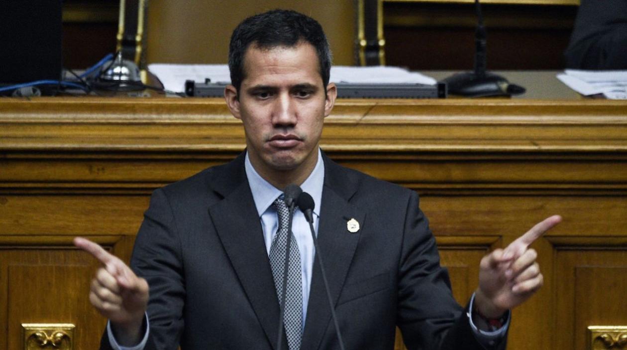 Juan Guaidó, líder opositor.