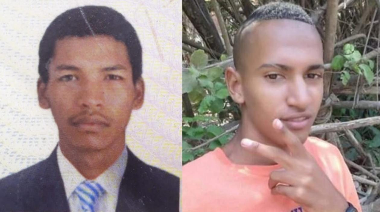 John Jader Hernández y Andrés Felipe Barraza.