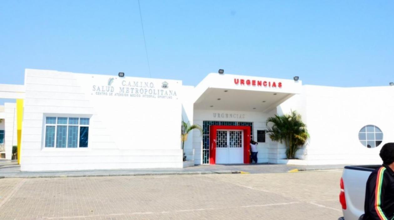 El hombre fue atendido en el Camino Santa María.