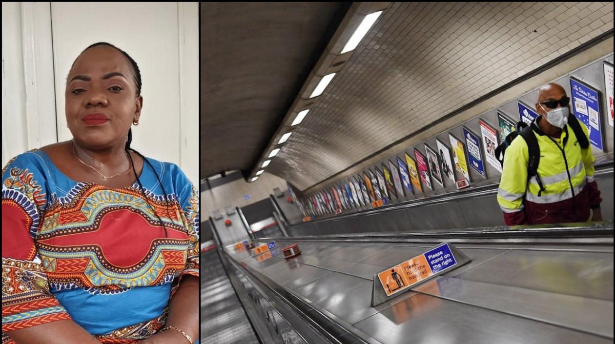 Belly Mujinga, de 47 años, falleció tras un enfermo con Covid-19 escupirla.