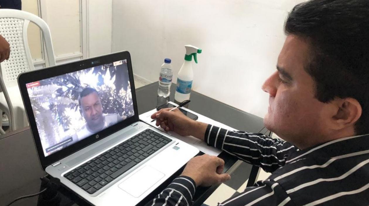 El Alcalde Rodolfo Ucrós.