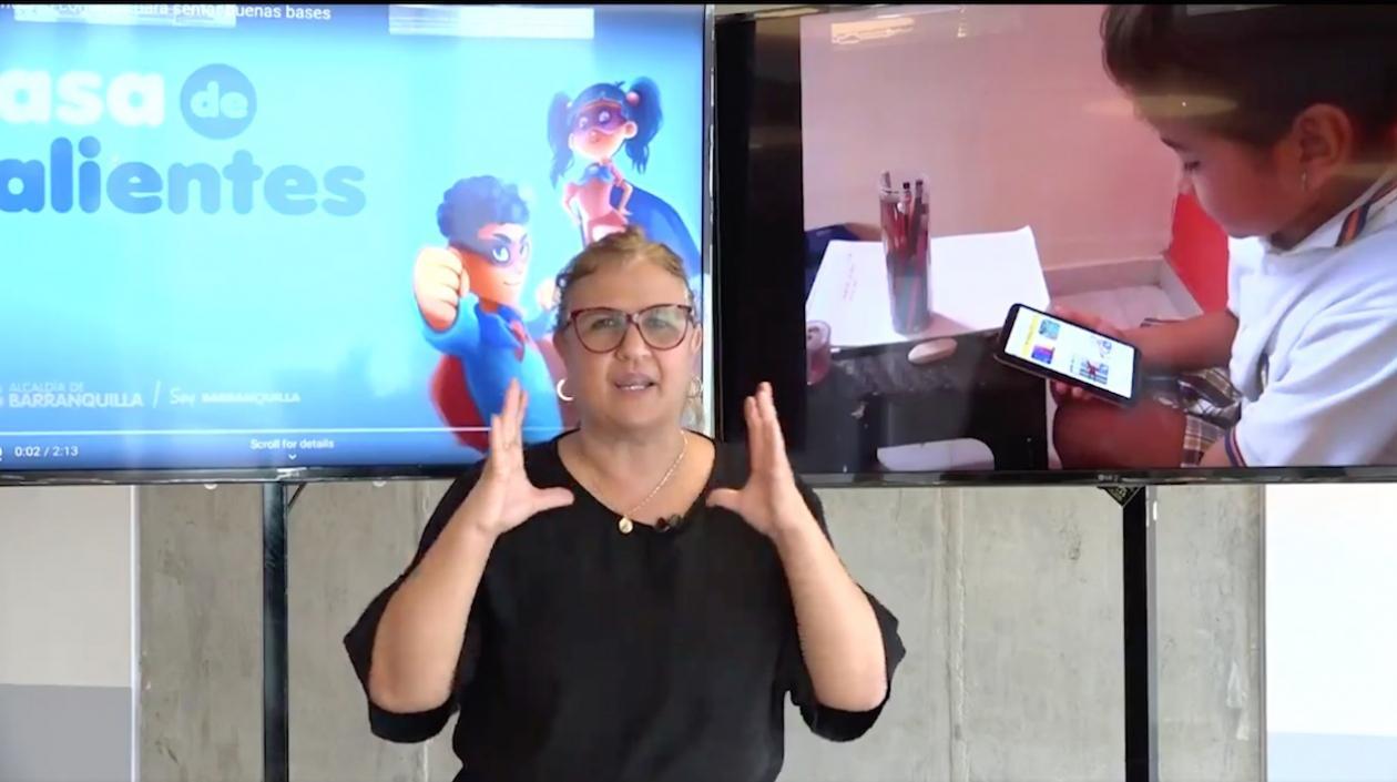 Bibiana Rincón, Secretaria de Educación de Barranquilla.