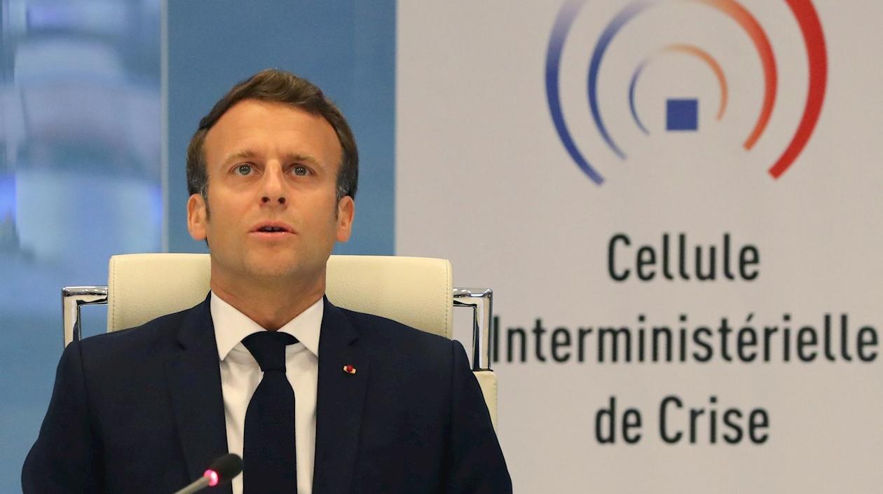 El presidente francés, Emmanuel Macron.