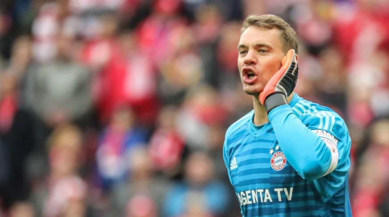 El meta y capitán del Bayern Múnich, Manuel Neuer.