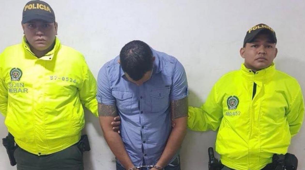 José David Bueno, alias	 'Pellito'.