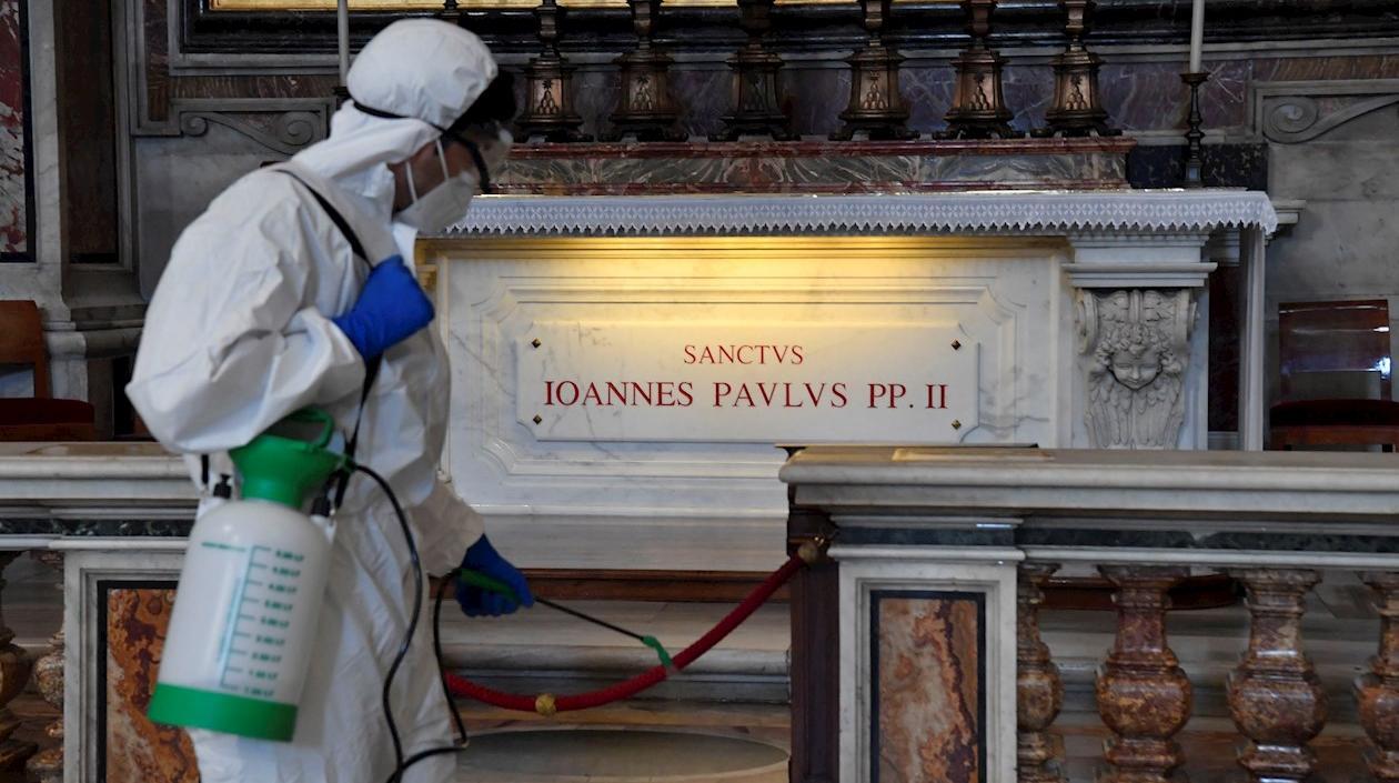 Imagen de la limpieza.