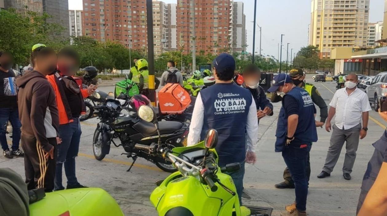 Domiciliarios en Barranquilla.